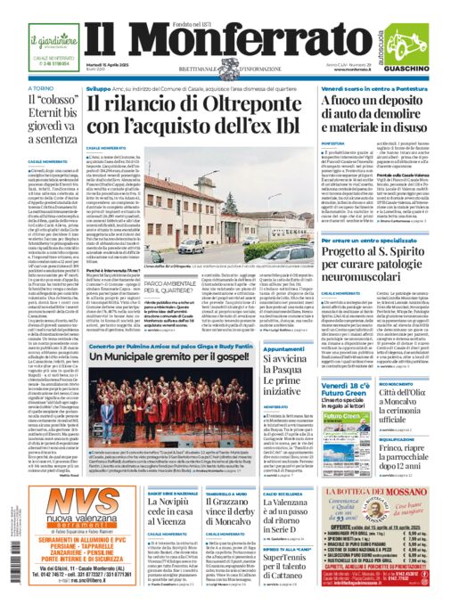 Il Monferrato - Edizione 29 del 15/04/2025